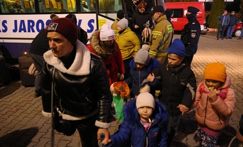 520.000 người Ukraine đã sơ tán sang các quốc gia láng giềng